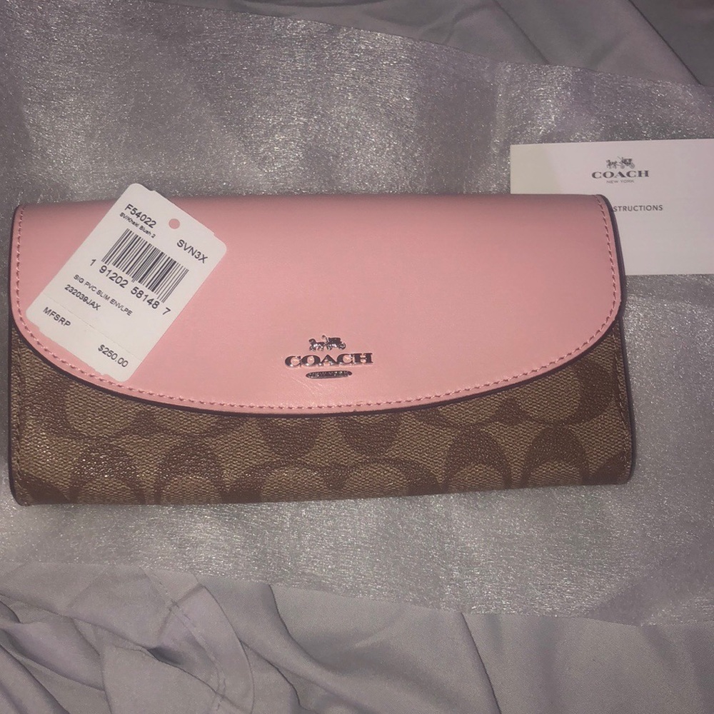 Coach clutch purse